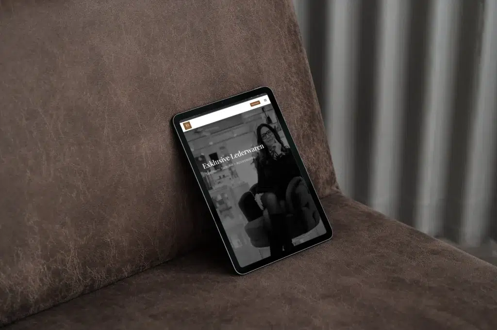 webdesign-referenz-lederwaren-tablet-bad-nauheim-wetterau-mariakoch-webdesign