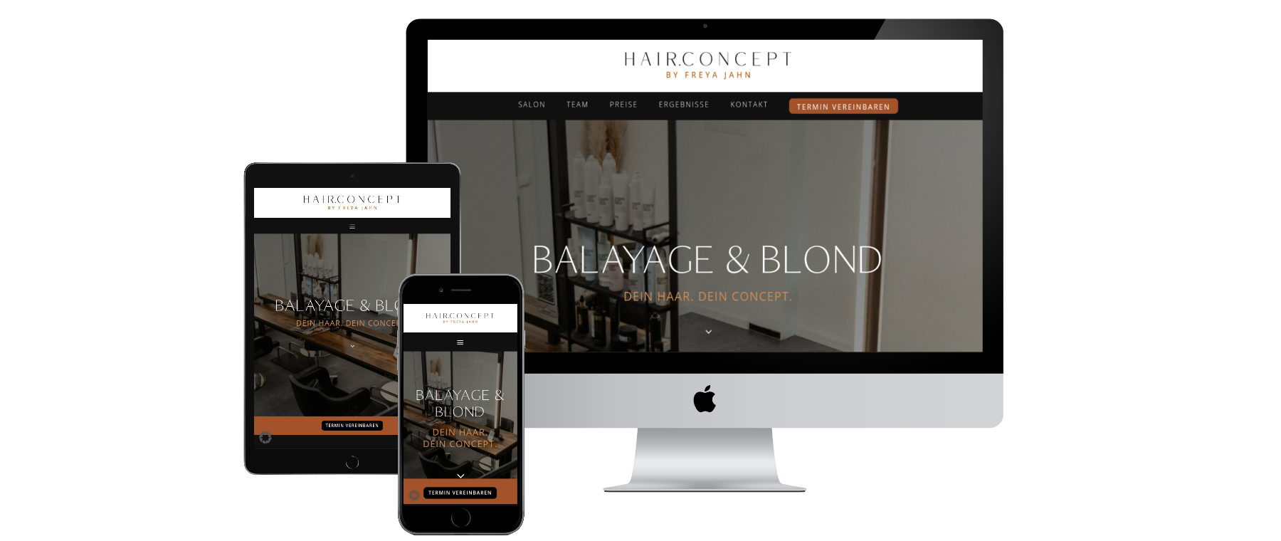 website für friseure